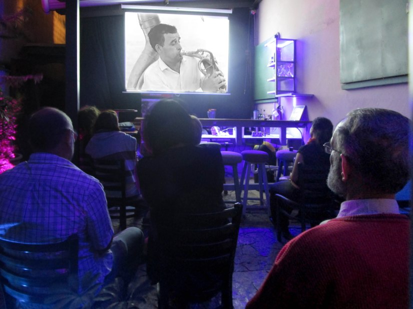 Proyección de la película